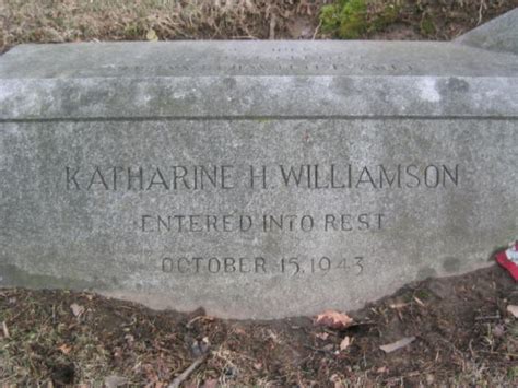 Katharine Holmes Bishop Williamson M Morial Find A Grave