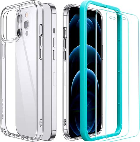 ESR Funda Transparente Para IPhone 12 Pro MAX 2 Protector De Pantalla