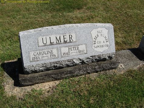 Peter Ulmer 1842 1897 Mémorial Find a Grave