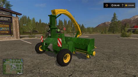 John Deere Forager V10 Fs17 Farming Simulator 17 Mod Fs 2017 Mod