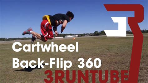 Cartwheel Backflip 360 Tutorial Youtube