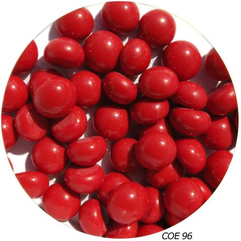 Coe 96 Fusible Glass Pebbles Red Opaque Go Fusing