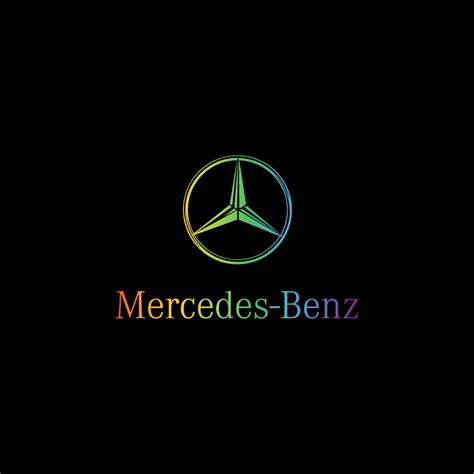 Mercedes Benz Pride Logo Rainbow Colors - (.Ai .PNG .SVG .EPS Free ...