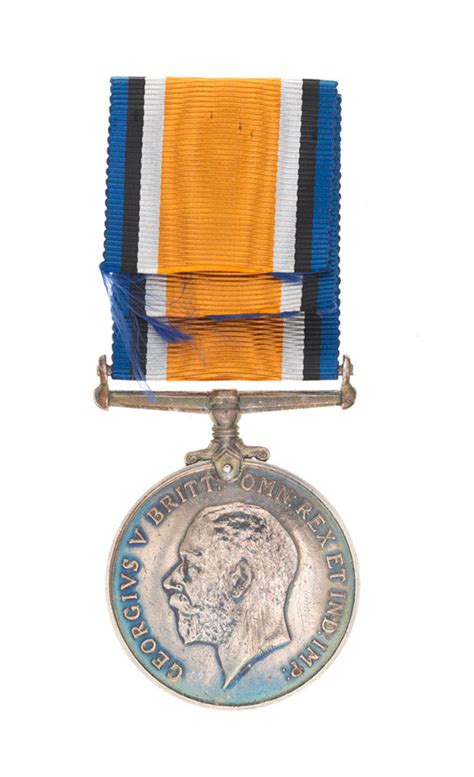 British War Medal 1914 20 Awarded To Lieutenant James Nolan Royal