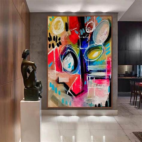 Extra Large Impasto Wall Art Abstract Oil Painting On Canvas Etsy Artofit