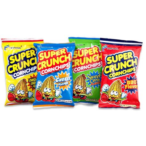 Super Crunch Cornchips Packets Shopee Malaysia