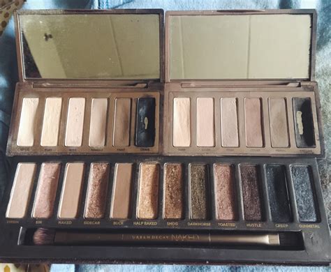 My Well Loved UD Palettes Naked Basics Naked Basics 2 Naked Palette R Makeupflatlays