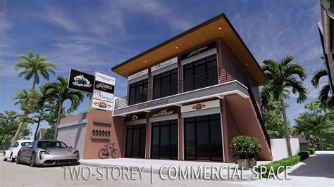 Two Storey Commercial Building Units Youtube