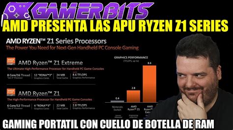 AMD Presenta Los Procesadores Ryzen Z1 El Futuro Del Gaming En