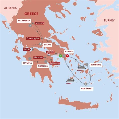 Best Of Greece With Island Hopper Trafalgar 15 Days From Athens To Athens