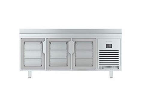 Mesa Refrigerada Con Puertas De Cristal Infrico Bmpp Cr