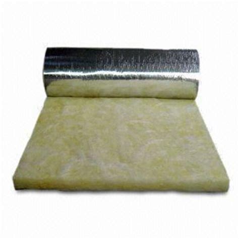 Thermal Insulation Soundproof Glasswool Blanket With Aluminum Foil China Glass Wool And Fiberglass