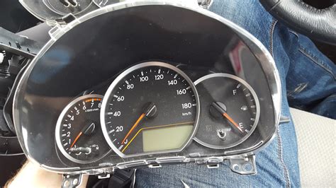 Спидометр с тахометром — Toyota Vitz (130), 1,3 л, 2012 года ...
