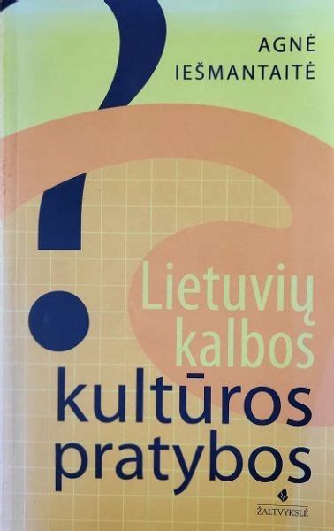 Lietuvių Kalbos Kultūros Pratybos Knygoslt