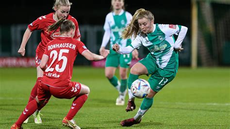 Werder Frauen Feiern Sp Ten Sieg Gegen Den Fc K Ln Buten Un Binnen