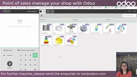 Pos Point Of Sales Manage Your Shop With Odoo Youtube