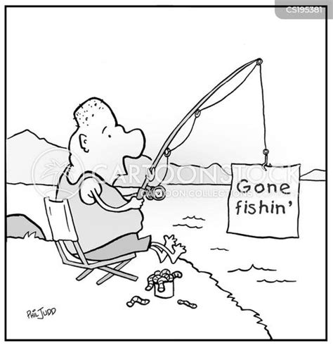 Gone Fishing Cartoons and Comics - funny pictures from CartoonStock