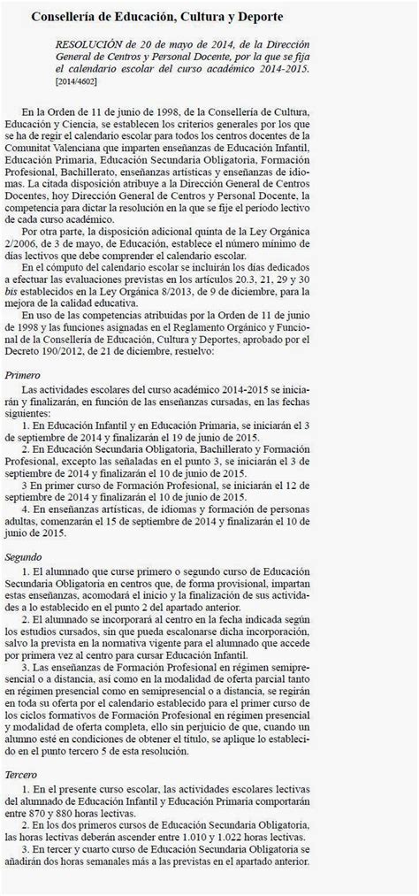 Ampa Ies Tirant Lo Blanc Calendario Escolar