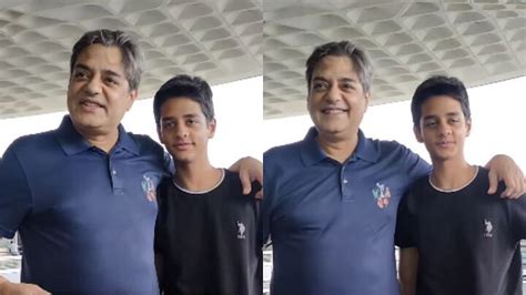 Josh Actor Chandrachur Singh Makes A Rare Appearance With Son ...