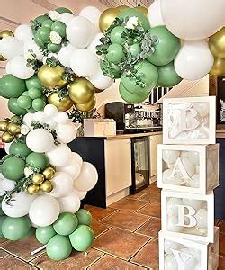 Amazon Balloon Arch Pcs Sage Green Balloon Garland Kit