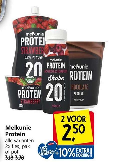 Melkunie Protein Aanbieding Bij Jan Linders Folders Nl