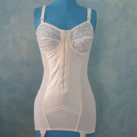 Vintage Girdle Bestform Girdle Feminine Satin Corselette