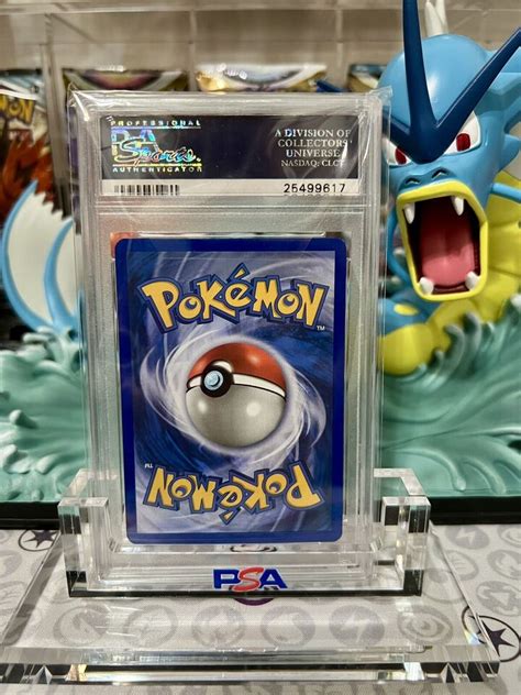 PSA 9 MINT Gyarados Legendary Collection Reverse Holo Pokemon Card 12