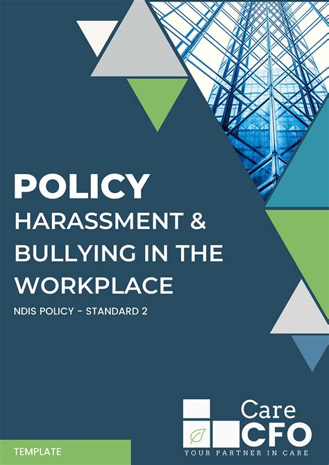 Harassment And Bullying In The Workplace Policy Carecfo