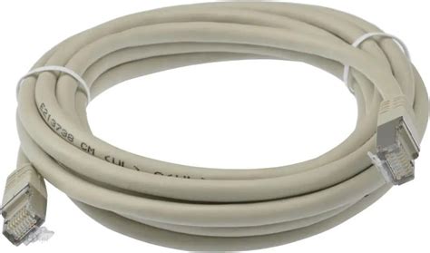 Spec Kable Patchcord S Ftp Kat 6 Pimf Sieciowy Lan 2X Rj45 Linka Szary