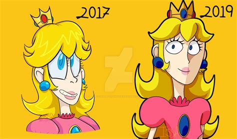 Redraw Princess Peach By Issalatortuga On Deviantart