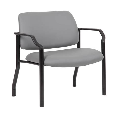 Antimicrobial Guest Chair With Arms 500 Lbs McAleers Office