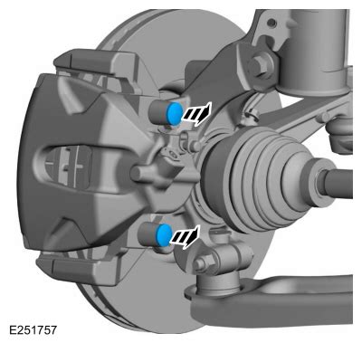 Ford Ecosport Removal And Installation Brake Caliper Front Disc Brake