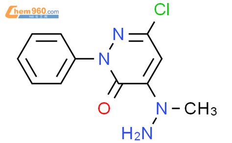 155268 11 4 3 2H Pyridazinone 6 Chloro 4 1 Methylhydrazino 2 Phenyl