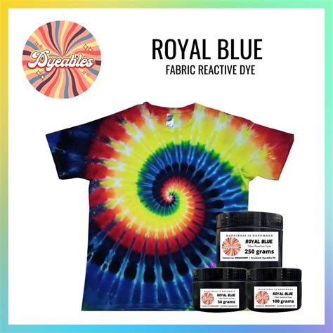 Ready Stockroyal Blue Reactive Dyes From Dyeables Ph W Dyes Container