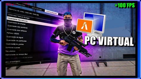 MELHOR LOJA DE MÁQUINA VIRTUAL PARA JOGAR GTA 5 FIVEM FREE FIRE