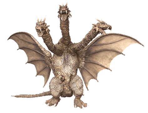 King Ghidorah 2001 Transparent By Lincolnlover1865 On Deviantart