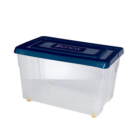 Caja traslúcida Mundibox de 60 L con ruedas DENOX FAMESA skrc comprar