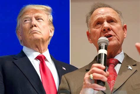 Roy Moore Claps Back At Trump The President Doesnt Control Who Votes