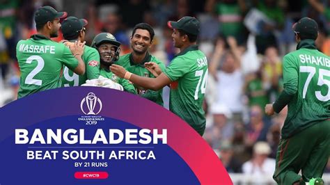 Bangladesh vs South Africa Highlights | World Cup 2019 | 5th Match ...