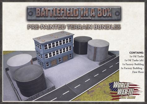 Modern Terrain Bundle Industrial Area