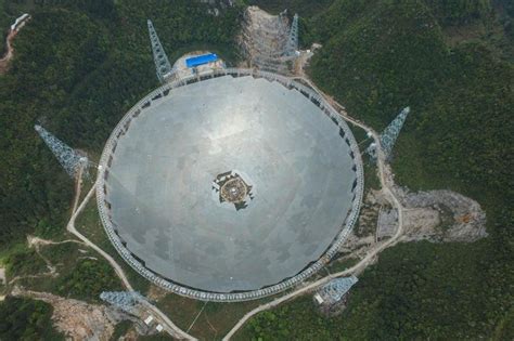 China ultima la construcción del mayor radiotelescopio del mundo