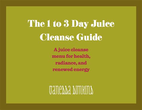 Juice Cleanse Reset The Complete Guide To Get A Fresh Start Through