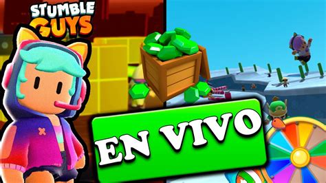 Stumble Guys En Vivo Wins Por Gemas Puntos Stumbleguys Stumble