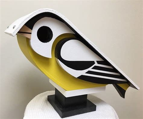 GOLDFINCH Birdhouse # GOLD01 | Bird houses, Birdhouse projects, Birdhouses bird feeders