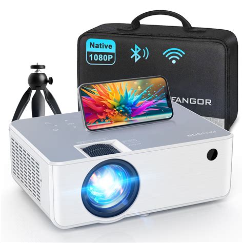 Fangor Full Hd Movie Projector Native 1080p Projector With 230