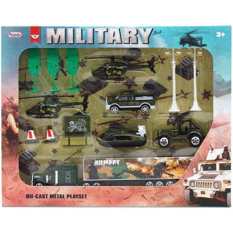 Wholesale Military Vehicles Playset Diecast Camouflage