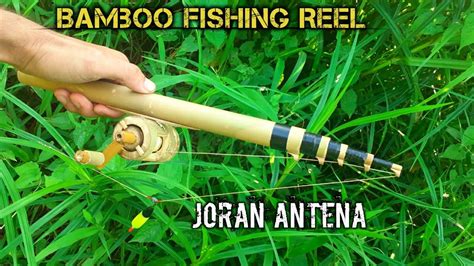 Cara Membuat Pancing Dari Bambu Make A Bamboo Fishing Reel Youtube