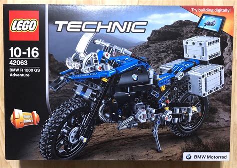 Lego Technic 42063 Bmw R 1200 Gs Adventu Acheter Sur Ricardo