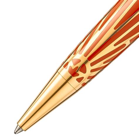 Montblanc Meisterstück The Origin Solitaire Midsize Kugelschreiber Coral