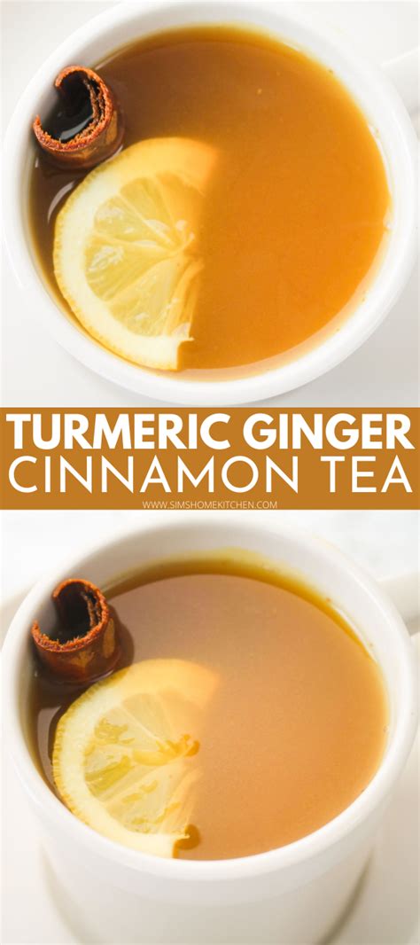 Lemon Ginger Turmeric Tea Benefits Artofit